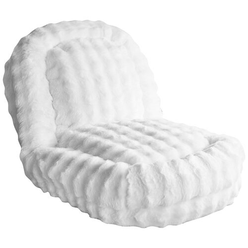 【完成品】SF-1650-WH 宮武製作所 ふわとろ3wayソファベッド Foure（フール） ホワイト もこもこ座椅子 【マイクロファイバー生地】
