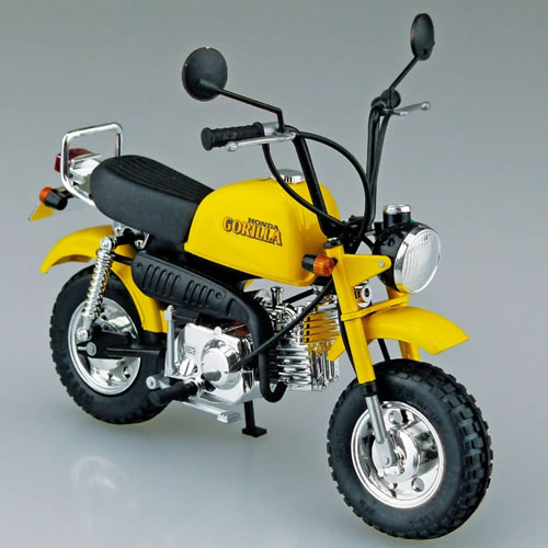 【単車プラモデル】H-4905083068939 アオシマ ザ・バイク No.73　1／12 ホンダ Z50J ゴリラ’78 カスタ..