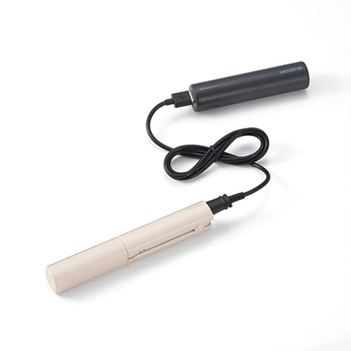 【TESCOM】TS310A-H テスコム USB モバイル ヘアアイロン メタリックグレー 海外利用OK 【持ち歩きサイズ】