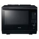 【TOSHIBA】ER-D3000B-K 東芝 30L 過熱水蒸気オーブンレンジ グランブラック 石窯ドーム スチームオーブンレンジ 【スタンダードモデル】
