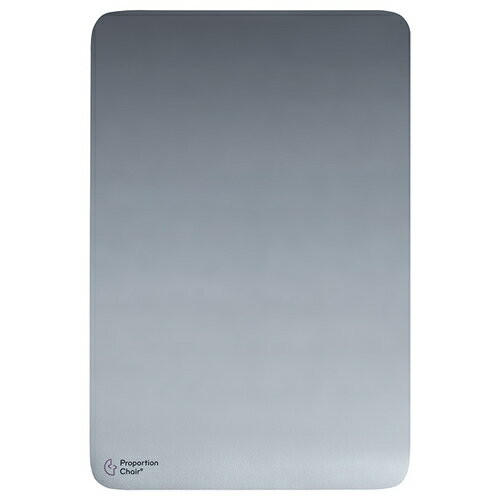 【手洗い洗濯可能】PMT-9060-GY 宮武製作所 プロポーションチェア(R)マット グレー 60×90cm 床保護マット 床暖房対応 【傷防止 インテリア用品】