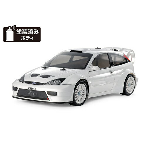 【ラジコン】H-4950344587247 タミヤ 電動RCカーシリーズ No.724 1/10RC 2003 フォード フォーカス RS カスタム (TT-02シャーシ) 【58724】
