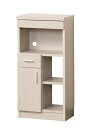 【完成品】KU4954877271406 クロシオ NEWルーター収納 40 白木目 ※メーカー直送・代引き不可 【インテリア家具・収納ラック】