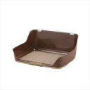 ボンビアルコン【ペット用品】 ボンビ しつけるウォールトレー M茶 P-4977082723942(4)
