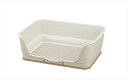 リッチェル【ペット用品】 お掃除簡単ステップ壁付トイレレギュラーアイボリー P-4945680560023