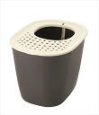 リッチェル【ペット用品】 ラプレ 砂取りネコトイレグレー P-4945680566155