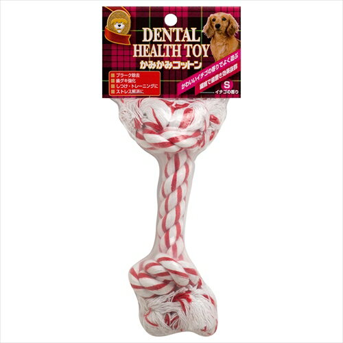 【ペット用品】P-4973640414079 スーパーキャット かみかみコットン イチゴの香りSS 【DM-506】