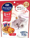 【ペット用品】P-4902112050651 日本ペットフード コンボ プレゼント キャット おやつ 女の子 シーフードミックス味 42g(3g×14袋)