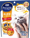 【ペット用品】P-4902112050989 日本ペットフード コンボ プレゼント キャット おやつ 歯の健康と口臭ケア シーフードミックス味42g