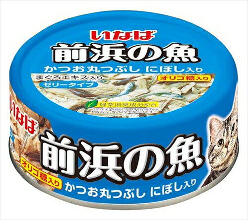 【ペット用品】P-4901133853005 いなばペットフード いなば 前浜の魚 かつお丸つぶし にぼし入り 115g 【IWF-143】