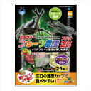 4つのフルーツ風味が楽しめます。・広口の浅型カップで食べやすい！アゴやツノの大きなカブト虫やクワガタ虫の飼育におすすめです。原材料(成分):糖類(砂糖、トレハロース)、増粘安定剤(増粘多糖類)、酸味料、香料、着色料(黄色4号、赤色40号、青色1号)賞味／使用期限(未開封):36ヶ月原産国または製造地:中国