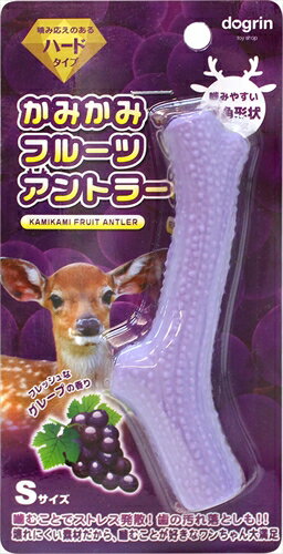 【ペット用品】P-4973640701209 スーパーキャット かみかみフルーツアントラー グレープ S 【TK11】