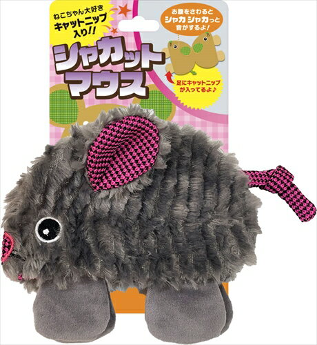 【ペット用品】P-4973640701230 スーパーキャット シャカットマウス ピンク 【PK16】