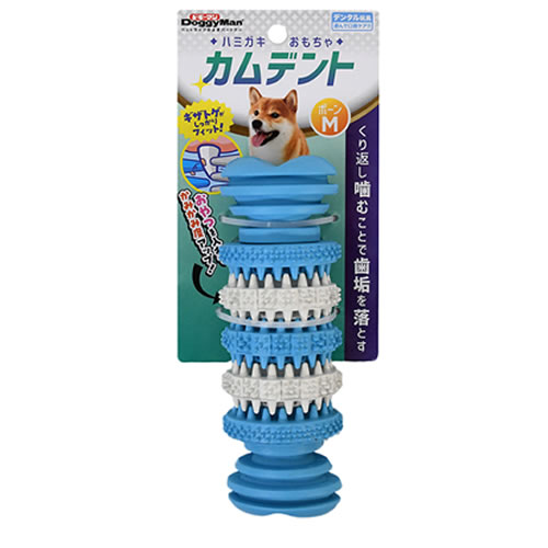 【ペット用品】P-4976555858631 ドギーマンハヤシ ハミガキおもちゃ カムデント ボーンM 【ハミガキおもちゃ】