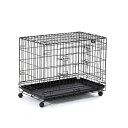 【ペット用品】P-0673869599093 ファンタジーワールド 2WAY シンプリー メゾン ゲージ Lサイズ 【DMM36-2way】
