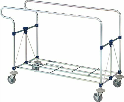 【環境用品】Y-4903180199808 山崎産業 リサイクル用システムカート自立式OS クロメートメッキ 法人様限定商品 メーカー直送 代引、日時指定、キャンセル不可