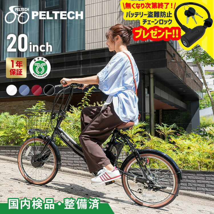 折畳電動自転車20インチ6段8AH 【簡易組立必要品】 TDN-206X送料無料 PELTECH 自転車 折りたたみ 電動アシスト自転車 20インチ 6段変速 8AHバッテリー TDN-206 eバイク e-bike 【TD】 【代引不可】