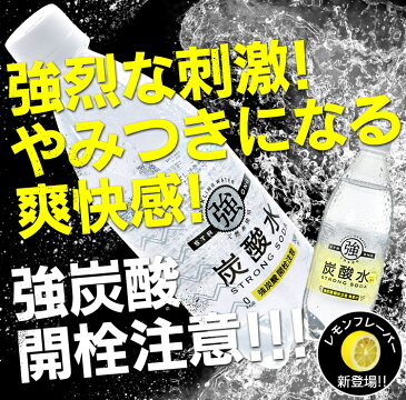 【48本セット】炭酸水 500ml 送料無料 48本 炭酸 強炭酸水 プレーン レモン　まとめ買い 炭酸 500ml 48本入り 炭酸水500ml 国産 セット 炭酸飲料 スパークリング 炭酸含有量 ガスVOL 4.8 強い ドリンク【代引き不可】