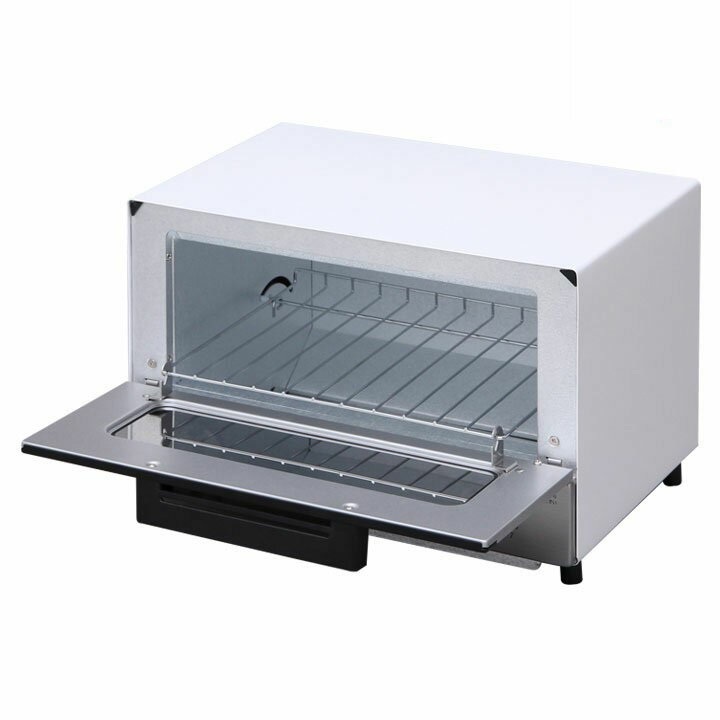 トースター 2枚 MOT-011 オーブントースター オーブン ミラー ミラーガラス タイマー ヒーター切り替え4段階 遠赤外線 受け皿 パンくずトレー おしゃれ シンプル 横型 1000W 厚切り 調理家電 キッチン家電 ブラック ホワイト 送料無料 アイリスオーヤマ