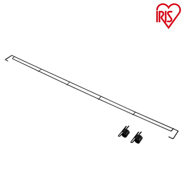 樂天商城 - 職人の車載ラック落下防止バー WSR-RBG139 ブラック アイリスオーヤマ