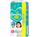 パンパース さらケアテープ UJ L 60枚 オムツ おむつ 紙オムツ 紙おむつ Pampers ぱんぱーす テープ L おしめ テープタイプ パンパース 【D】