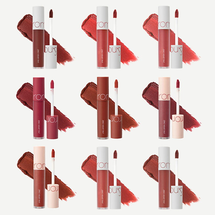 ＼ワンダフルデー限定ポイント5倍！／ rom&nd ZERO VELVET TINT_JP 送料無料 ロムアンド ゼロ ベルベット リップ ティント 韓国コスメ セミマット 軽め ジョイフル ウイッティ ディープソウル フィーバー フレア ピカンタルト ラスクラスク 【D】 【メール便】のサムネイル
