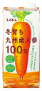 【店内ほぼ全品ポイント3倍！25日まで】【6個入】 冬育ち九州産人参100 ジュース 1000ml 115070にんじん 九州産 ジュース ニンジン 1L 国産 冬人参 紙パック 6本 ふくれん【D】