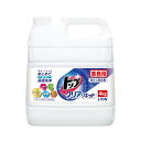 【店内ほぼ全品ポイント3倍！25日まで】業務用トップクリアリキッド 4kg 業務用 衣料用洗剤 大容量 洗濯 ライオン 【D】 new