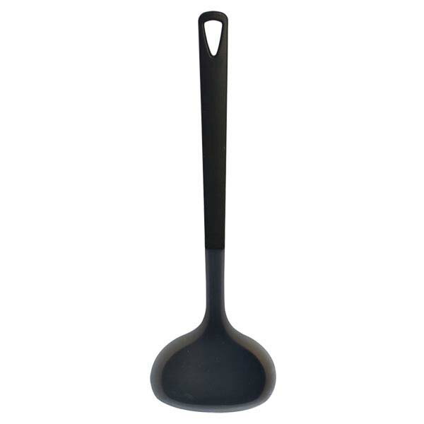 Ladles - トライアングリップ シリコーンお玉 ブラック K-534BK【TC】 【取寄せ品】