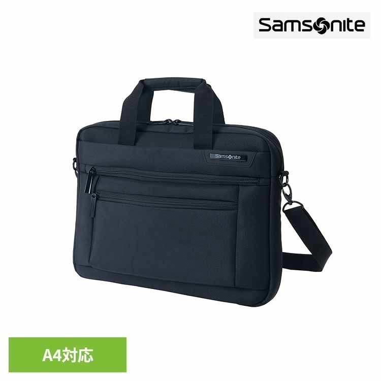 樂天商城 - ブリーフケース ブラック SAMSONITE サムソナイト ビジネスバッグ PC対応 A4対応 通勤用 仕事用 多機能 メンズ ブランド サムソナイト
