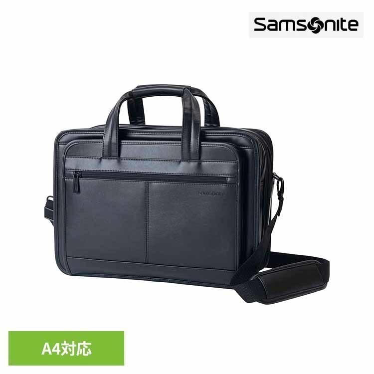 樂天商城 - ブリーフケース ブラック SAMSONITE サムソナイト ビジネスバッグ PC対応 A4対応 通勤用 仕事用 多機能 メンズ ブランド サムソナイト