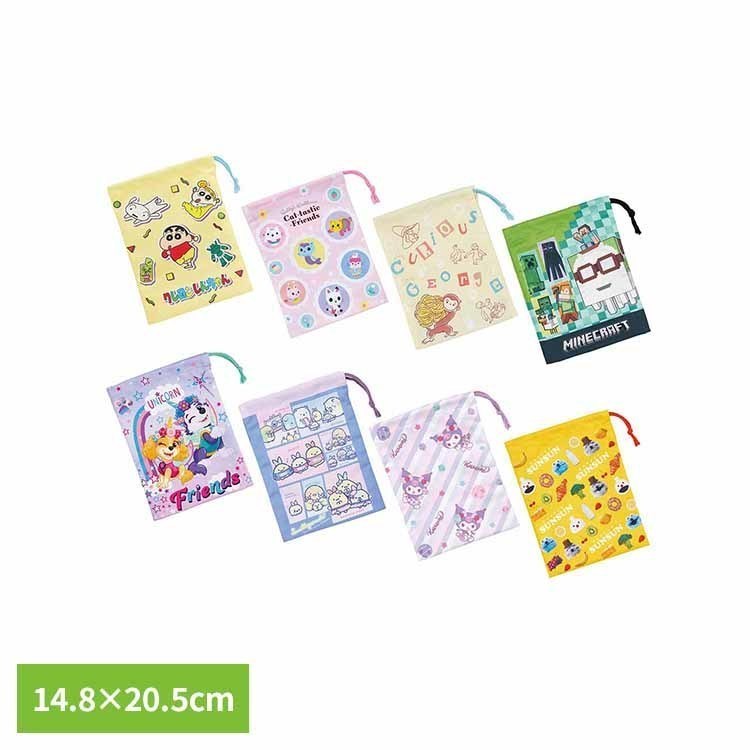 樂天商城 - キャラクターコップ袋 送料無料 コップ 巾着 袋 弁当 幼稚園 保育園 キャラ かわいい 男の子 女の子 スケーター 【メール便】