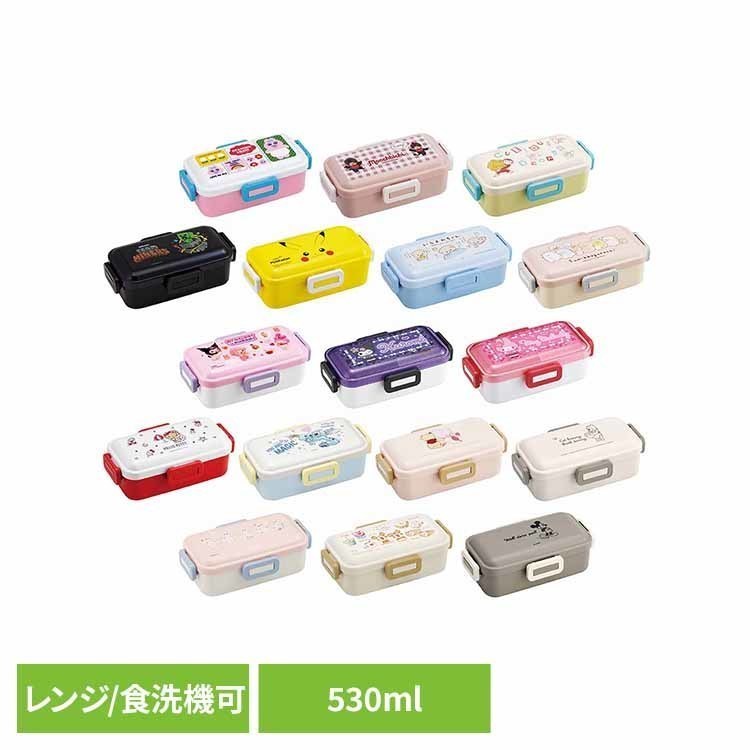 樂天商城 - スリム弁当箱 530ml 弁当 子供 ランチ 1段 大人 キャラ ランチボックス グッズ キャラ キャラ スケーター