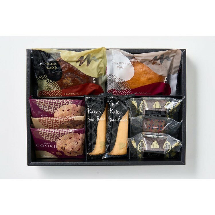 miuiのホテルオークラスイーツギフトセット10個 HOS-03Aデザート ブラウニー ケーキ クッキー 焼き菓子 詰め合わせ ギフト ホテルオークラ 【TD】 【代引不可】｜アングル2
