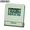 セイコー 電波目覚まし時計 SQ772G SEIKO【D】【HD】【時計 ブランド 置時計 アラーム 新生活 卓上】