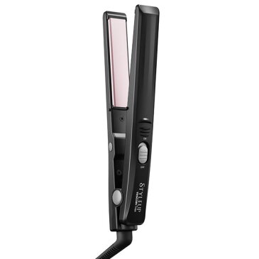 TESCOM(テスコム) ストレートヘアーアイロン ブラック THS6-K【KM】【TC】【カールアイロン ion カール ストレート 2way 3way コテ コンパクト ミニコテ スチームアイロン】
