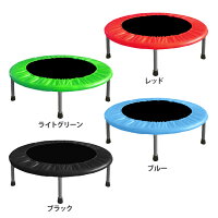 トランポリン PZ 室内用 88-910キッズ ジュニア 子供 大人 耐荷重100kg 遊具 お部屋 室内 運動 シンセーインターナショナル ライトグリーン レッド ブラック ブルー【D】