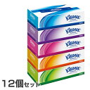 【店内ほぼ全品ポイント3倍！25日まで】ティッシュ セット クリネックス ティシュー 360枚（180組） 5箱 12個セット クリネックス ティッシュ 箱ティッシュ 5箱×12個 ティシュ― 日本製紙クレシア kleenex 花粉症 ゴミ分別 【D】 【pickup】 NB 02MG