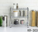 【50%OFF商品】キッチン調味料ラック3段 幅30 KR-