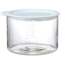 ビネガーズ フードコンテナ VFC-800-W食品保存容器 保存容器 ガラス製 ガラス ビネガー お酢 耐熱ガラス 丸 耐熱 HARIO ハリオ