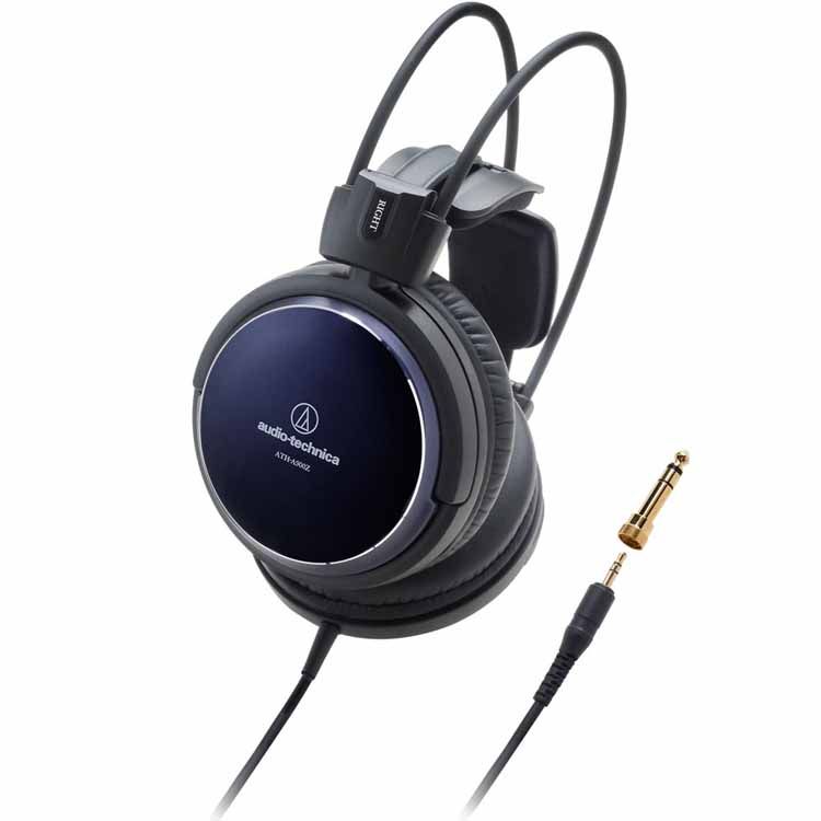 アートモニターヘッドホン ATH-A900Zヘッドホン ヘッドフォン オーバーヘッドタイプ 密閉型 低域サウンド 軽い 音再現 大口径ドライバー 片出しコード オーディオテクニカ