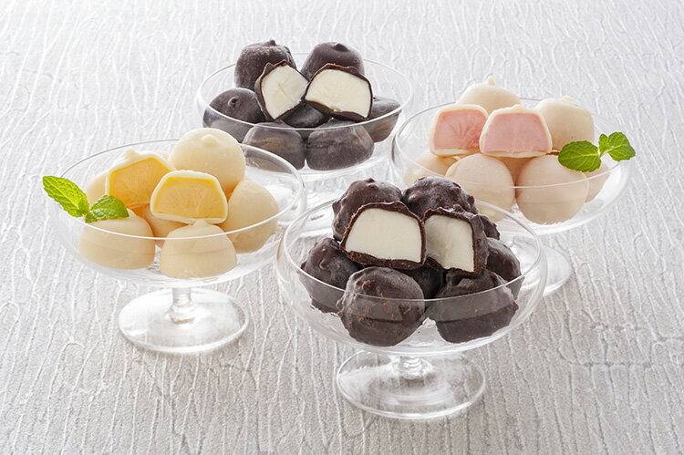 アイスクリーム スイーツ ギフト 銀座京橋 レ ロジェ エギュスキロール ショコラアイスボール A-PH アイス お中元 お歳暮 贈り物 ギフトセット ショコラアイス ひとくち バニラ ストロベリー マンゴー 【TD】 【代引不可】