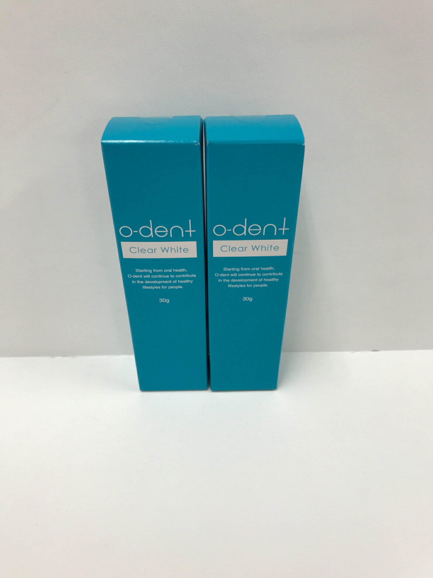 【中古】 【未使用】C788 K ★o-dent オーデント エイゼル薬用ジェル歯磨き 着色汚れ除去 虫歯予防 歯周病・口臭予防 30g 2個セット B