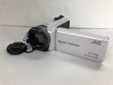 【中古】C653 D JVC ビデオカメラ Everio R 防水5m 防塵仕様 耐低温 耐衝撃 内蔵メモリー32GB パールホワイト GZ-R400-W microUSB充電 箱なし【W】