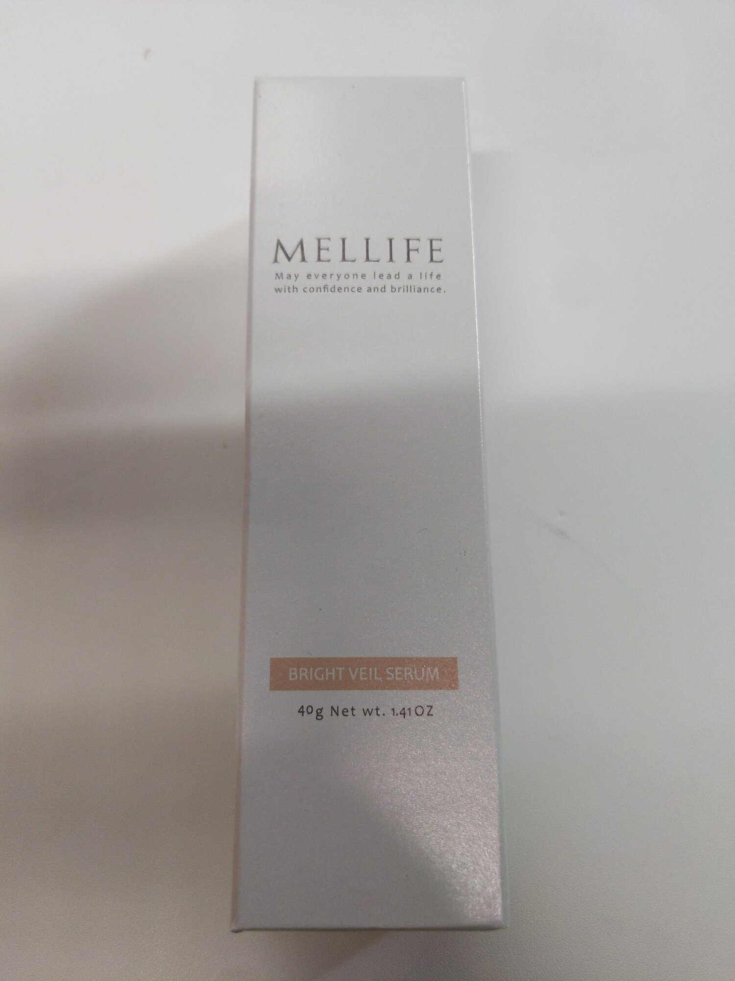 【中古】【未使用】C752 ★メリフ ブライトヴェールセラム(炭酸美容液)美白美容液 エイジングケア 無香料 40g D ※注意