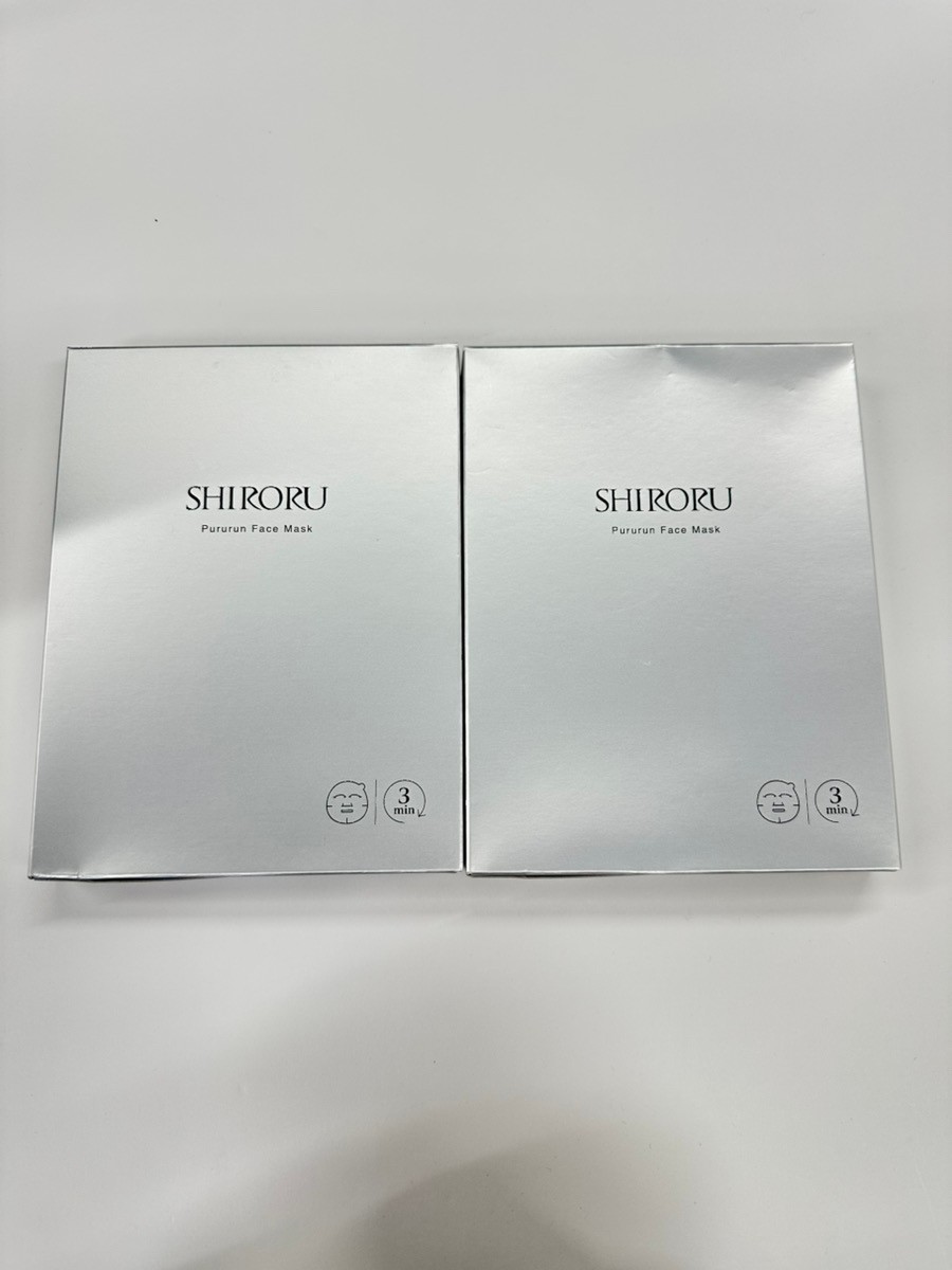 【中古】【未使用】C427 K SHIRORU ぷるるん高保湿 シートマスク 5枚入り 2箱セット