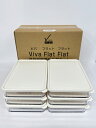 【中古】 C968 D Viva Flat Flat ビバ フラット フラット 保存容器同色 14個セット ホワイト