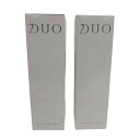【中古】【未使用】 C367 DUO デュオ ザ Wクレイクレンズ 洗顔料 デュオ ザ ホワイトクレイクレンズ 120g 2個セット