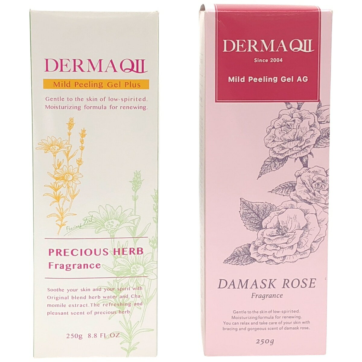 【中古】【未使用】Z000 デルマキュー 2 マイルドピーリングゲル AG 250g & マイルドピーリングゲル プラス 250g 2本セット