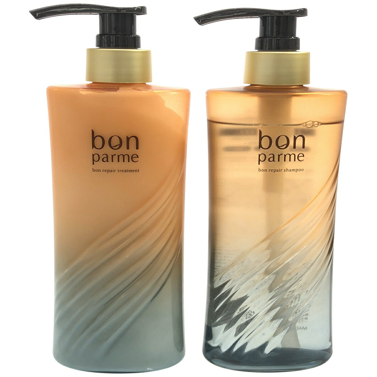 【中古】【未使用】Z000 ボンパルム ボン リペア シャンプー 370mL & ボンパルム ボン リペア トリートメント 370g 2個セットのサムネイル
